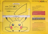 Nintendo 3DS XL - Pikachu Yellow [UK] Box Art