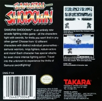 Samurai Shodown Box Art