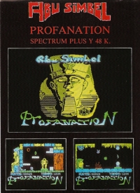 Abu Simbel Profanation (black cover) Box Art