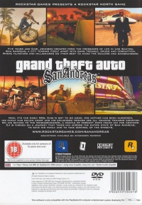 Grand Theft Auto: San Andreas [UK] Box Art