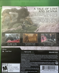 Nier Replicant ver.1.22474487139... Box Art