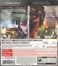 Metal Gear Rising: Revengeance (20246-CS) Box Art