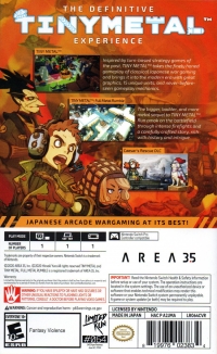 Tiny Metal Ultimate Box Art