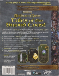 Baldur's Gate: Tales Of The Sword Coast Box Art