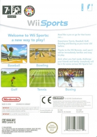 Wii Sports Box Art