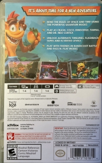 Crash Bandicoot 4: It's About Time Box Art