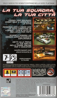 Need for Speed Carbon: Own the City - Platinum [IT] Box Art