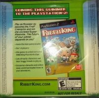 Ribbit King Demo Disc Box Art