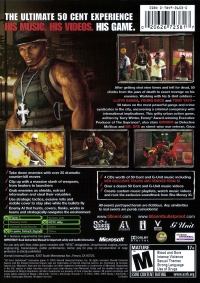 50 Cent: Bulletproof - Platinum Hits Box Art