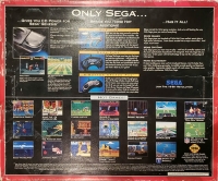 Sega Genesis - Sonic 2 System (#1614 / New Compact Design) Box Art