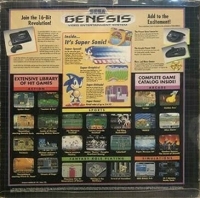 Sega Genesis - Sonic the Hedgehog (Value Pak / Columns) Box Art