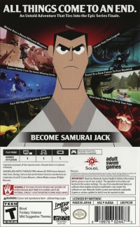 Samurai Jack: Battle through Time Box Art