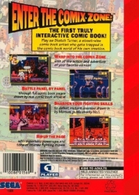 Comix Zone (Value Pak) Box Art