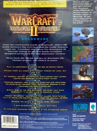 WarCraft II: Tides of Darkness Shareware Box Art