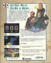 Hero's Quest: So You Want to be a Hero Box Art