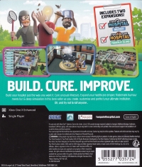 Two Point Hospital Box Art