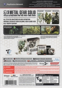 Metal Gear Solid HD Collection - Limited Edition Box Art