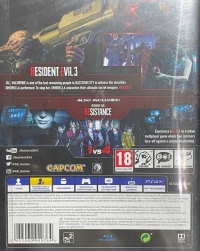 Resident Evil 3 (lenticular slipcover) Box Art