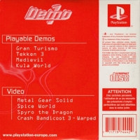 Demo 1 (PBPX-95007 / Made in Australia) Box Art