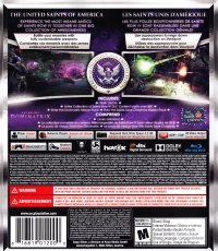 Saints Row IV: National Treasure Edition - Greatest Hits [CA] Box Art