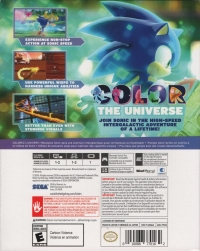 Sonic Colors: Ultimate (Baby Sonic Keychain) Box Art