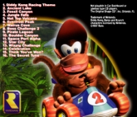 Diddy Kong Racing Soundtrack CD Box Art