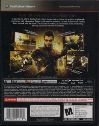 Deus Ex: Human Revolution (Slipcover) Box Art
