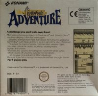 Castlevania: The Adventure [UK] Box Art