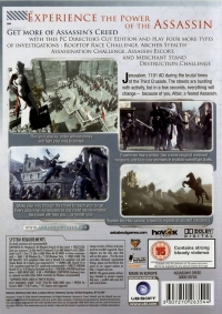 Assassin's Creed: Director's Cut Edition Box Art