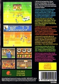 John Madden Football '92 [SE][IT][NL] Box Art