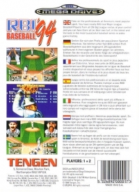 R.B.I. Baseball '94 [ES] Box Art