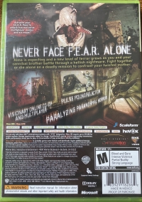 F.E.A.R. 3 (Multiplayer Last Stand Weapon) Box Art