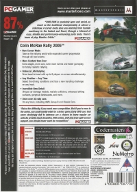 Colin McRae Rally 2005 - PC Gamer Presents Box Art