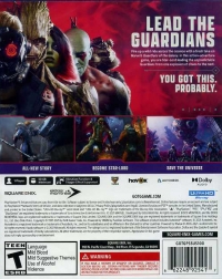 Marvel's Guardians of the Galaxy Box Art