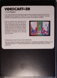 Videocart-28: Tetris Box Art