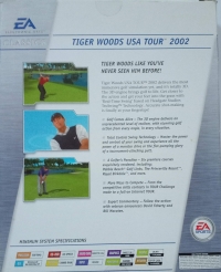 Tiger Woods USA Tour 2002 - Classics Box Art