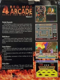 4 Red Hot Arcade Games for Windows Volume 4 Box Art