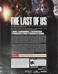 Last of Us, The (Not for Resale / cardboard sleeve) Box Art