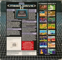 Sega Mega Drive II - Mega Games I (Includes Control Pad) Box Art