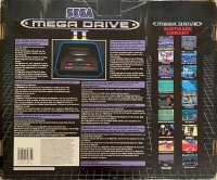 Sega Mega Drive II - Sonic the Hedgehog 2 (Special 3 Game Pack / Made in China) Box Art