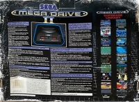 Sega Mega Drive II - Sonic the Hedgehog 2 (Special 3 Game Pack / black label) Box Art