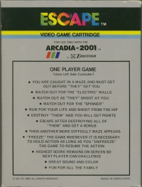 Escape Box Art