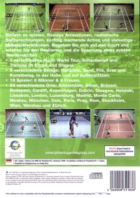 European Tennis Pro [DE] Box Art