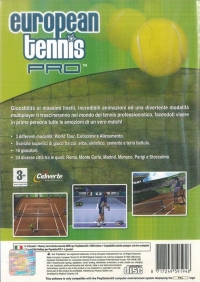 European Tennis Pro (9591948 / tennis ball cover) Box Art