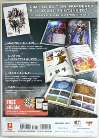 Dissidia: Final Fantasy NT Strategy Guide - Collector's Edition Box Art