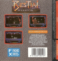 Bestial Warrior (SPE Disk / Gun Stick) Box Art