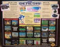 Sega Genesis - Sonic the Hedgehog (MK-1610 / Made in Taiwan) Box Art