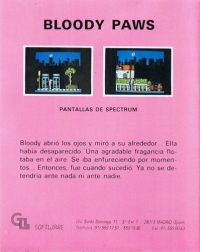 Bloody Paws Box Art