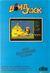 Bomb Jack [ES] Box Art