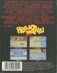 Breakthru (double case) Box Art